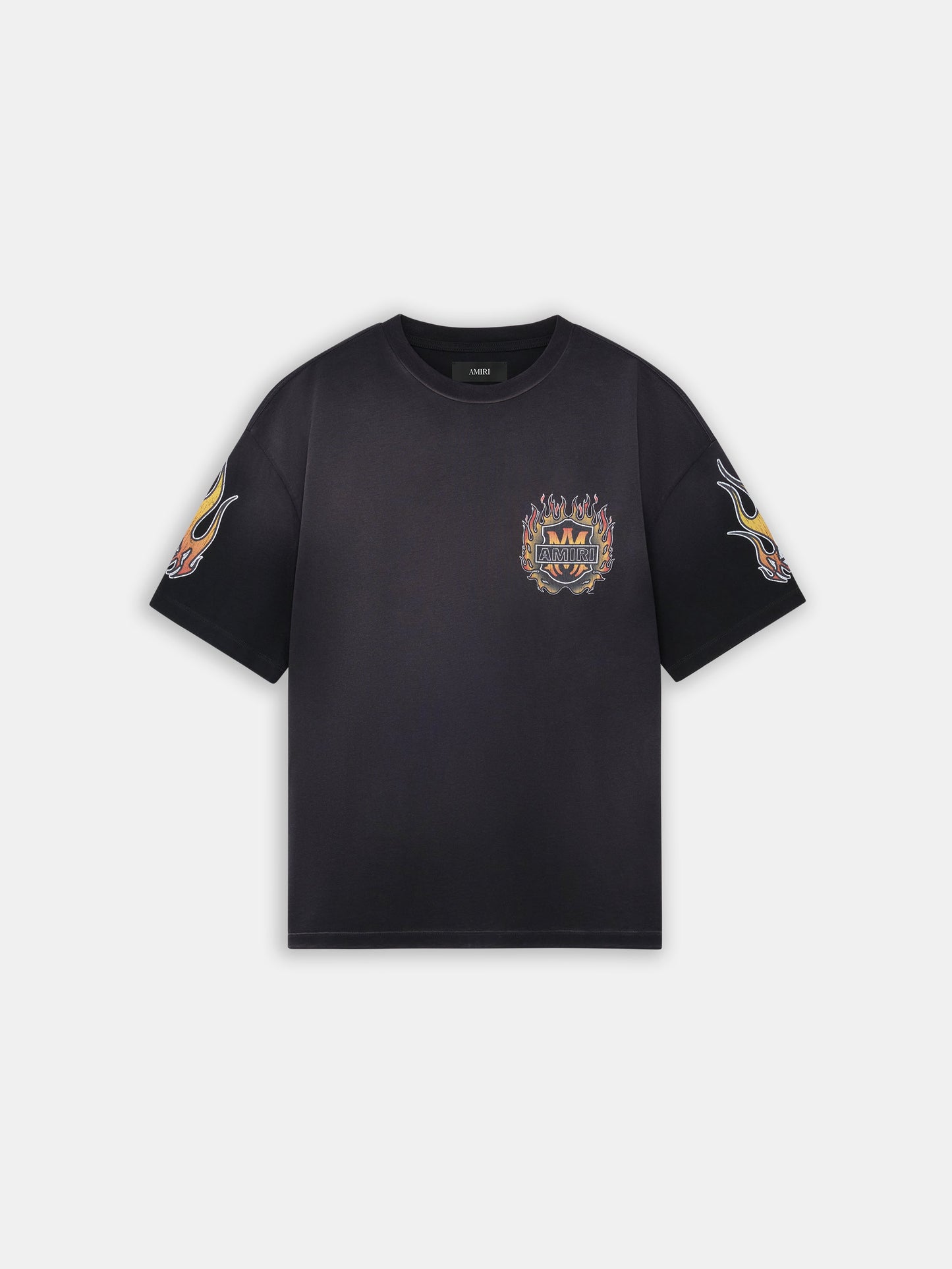 Ma Flames Oversized Tee - Black | Amiri Budget Friendly