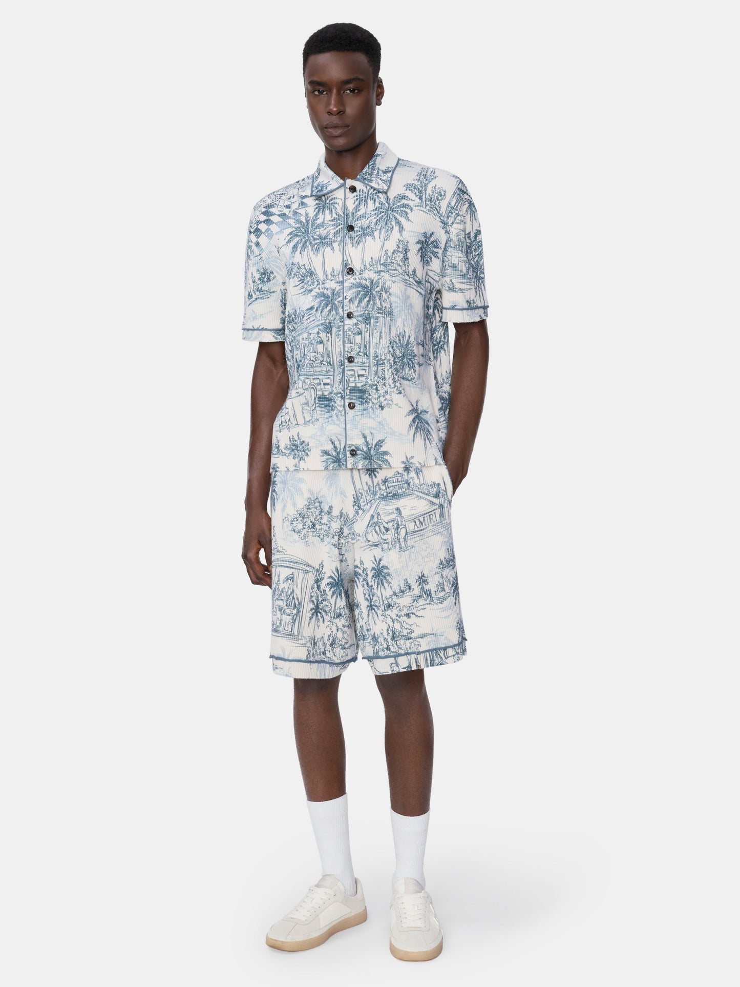 Chateau Palms Camp Shirt - Alabaster | Amiri Popular Choice