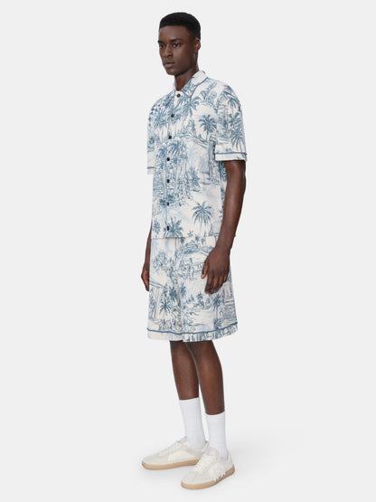 Chateau Palms Short - Alabaster | Amiri Best Seller