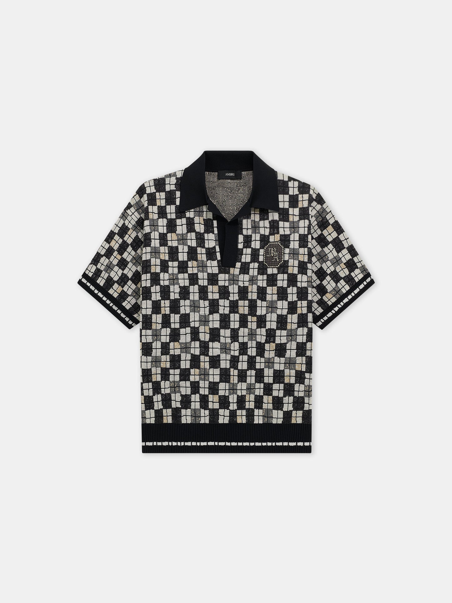 Chateau Crest Skate Polo - Black | Amiri Sale