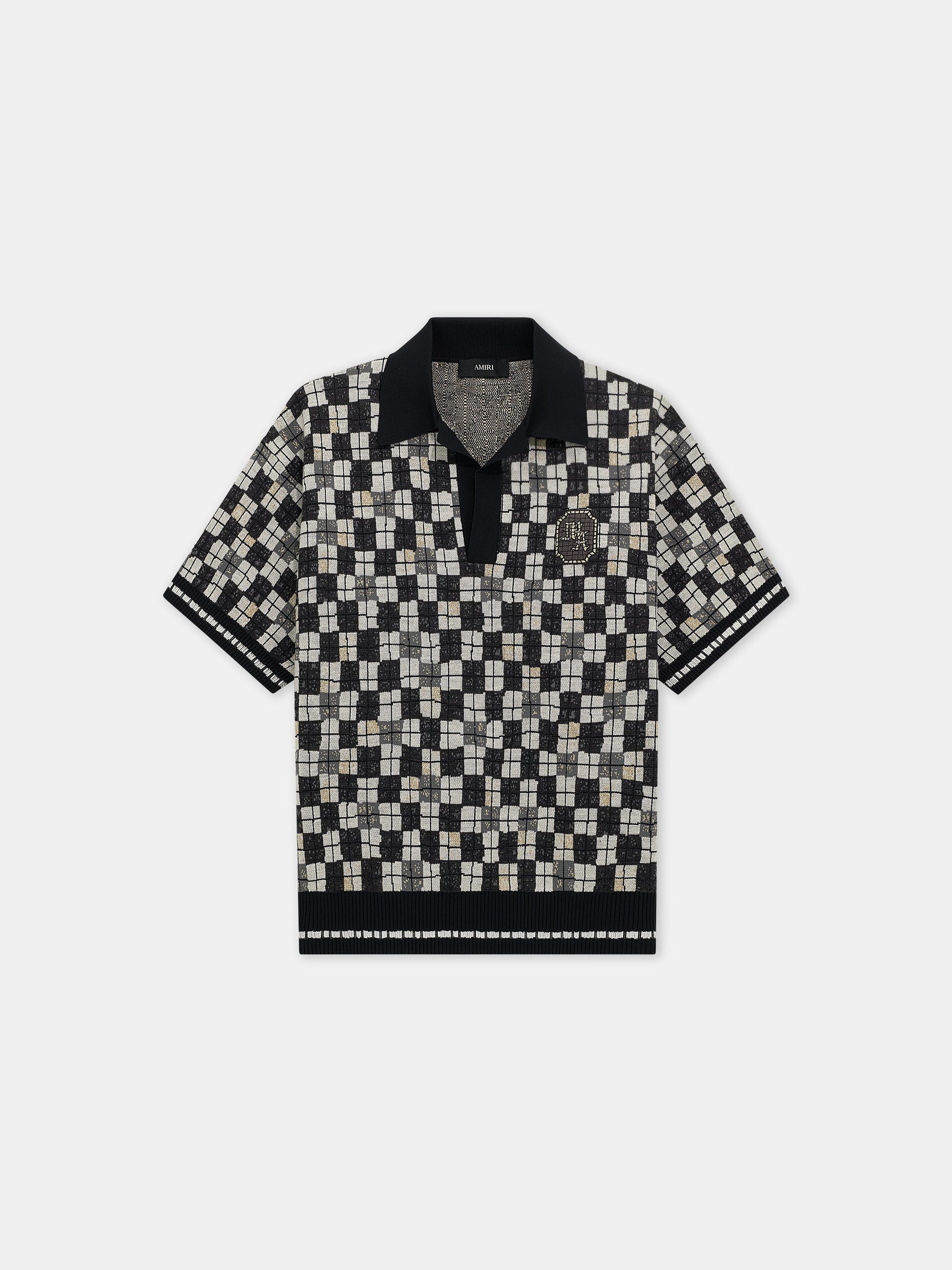 Chateau Crest Skate Polo - Black | Amiri Sale