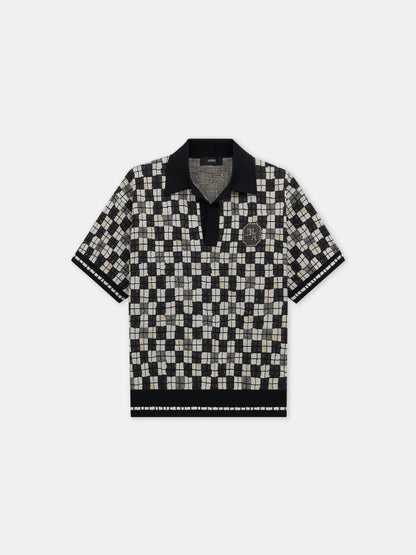 Chateau Crest Skate Polo - Black | Amiri Sale