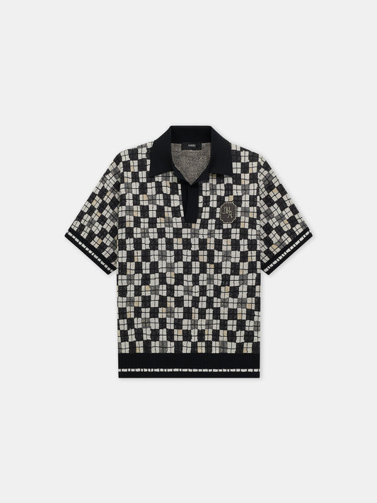Chateau Crest Skate Polo - Black | Amiri Sale