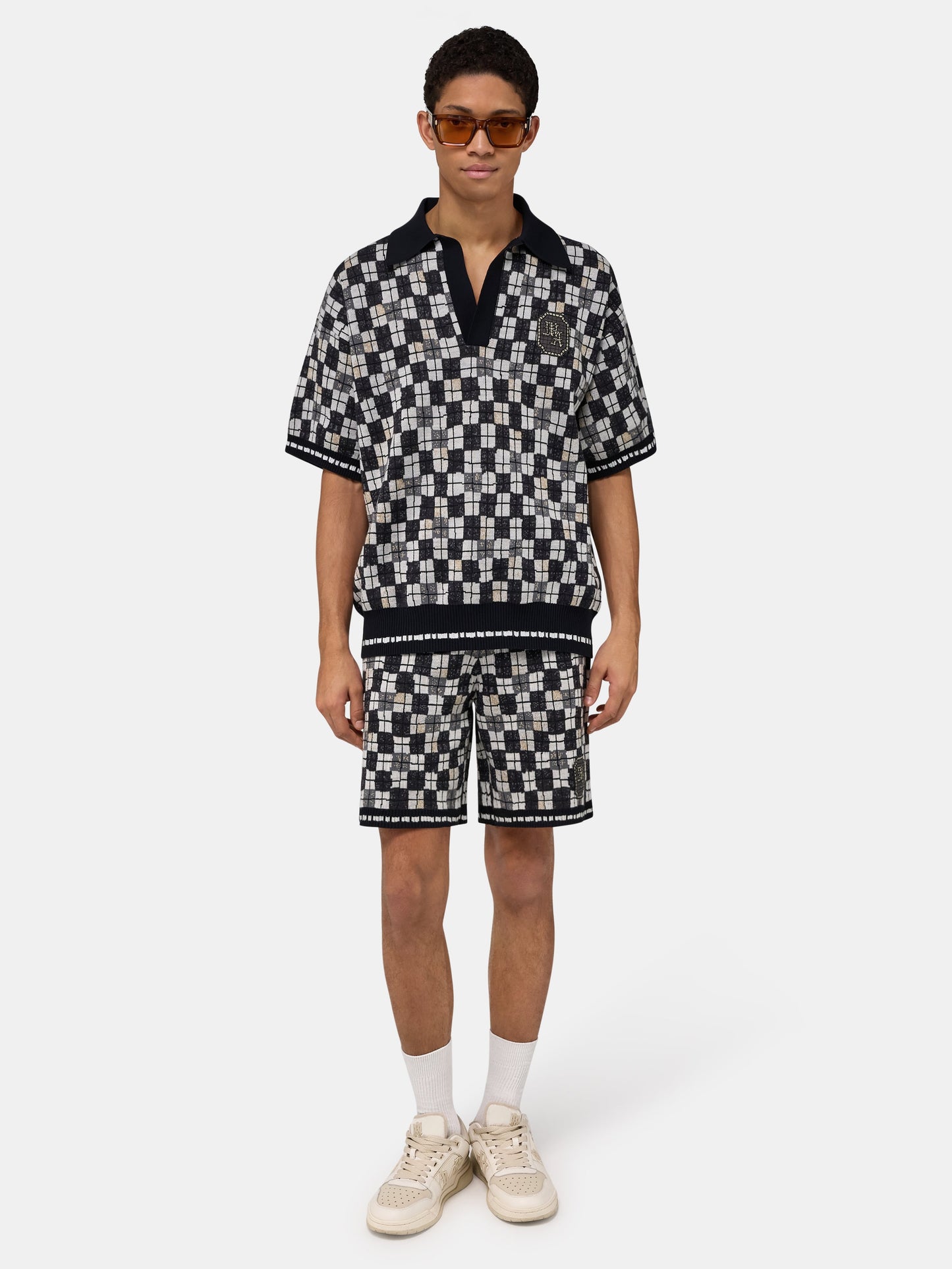 Chateau Crest Skate Polo - Black | Amiri Sale