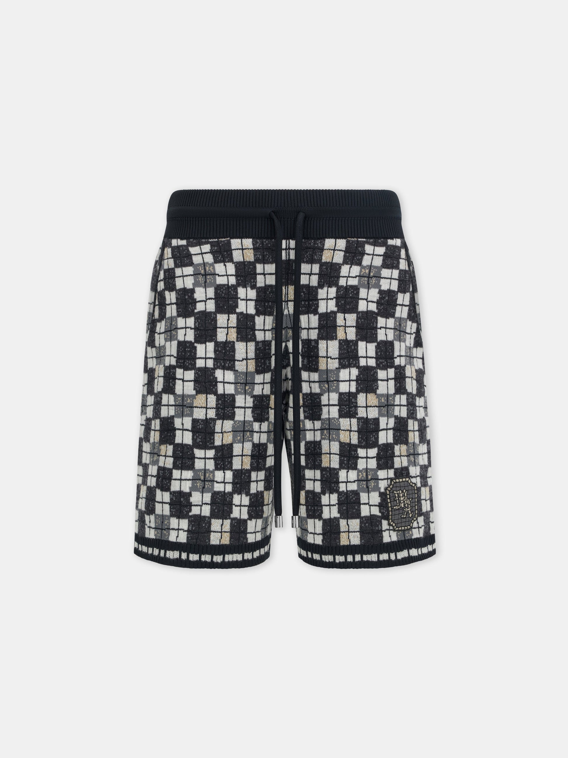 Chateau Crest Short - Black | Amiri Online