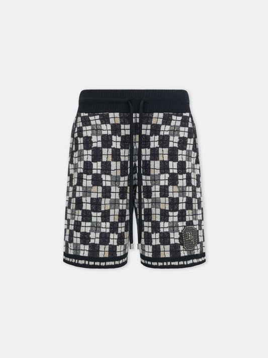 Chateau Crest Short - Black | Amiri Online