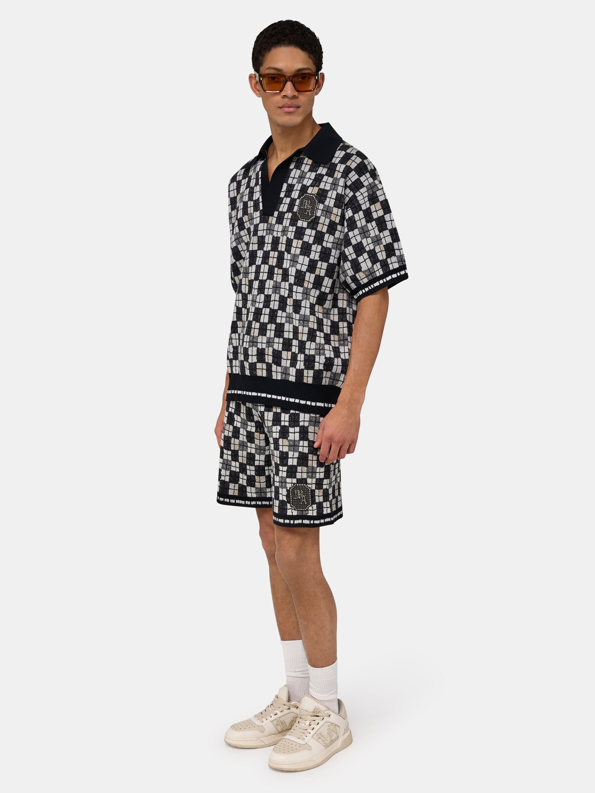 Chateau Crest Short - Black | Amiri Online