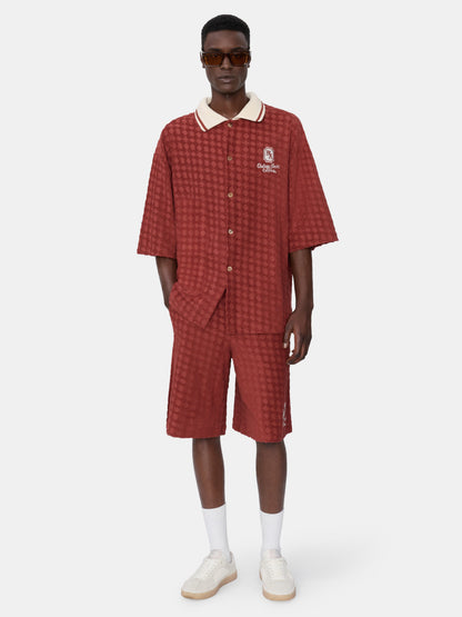 Ma Chateau Oversized Short - Terracotta | Amiri Great Deal