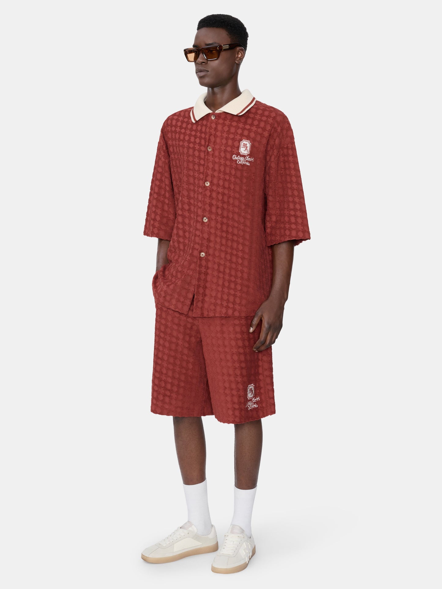 Ma Chateau Oversized Short - Terracotta | Amiri Great Deal