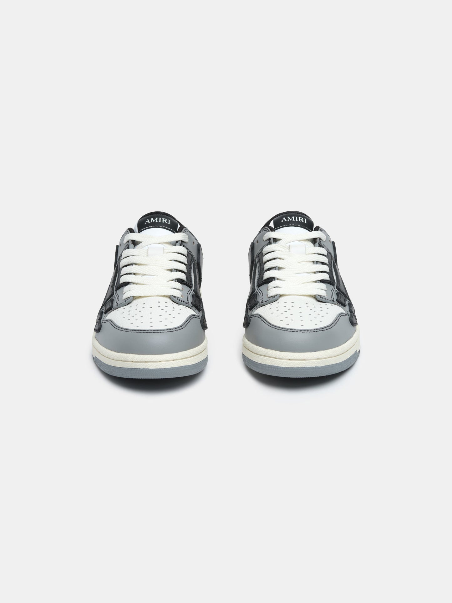 Varsity Skel-Top Low - Black | Amiri Value