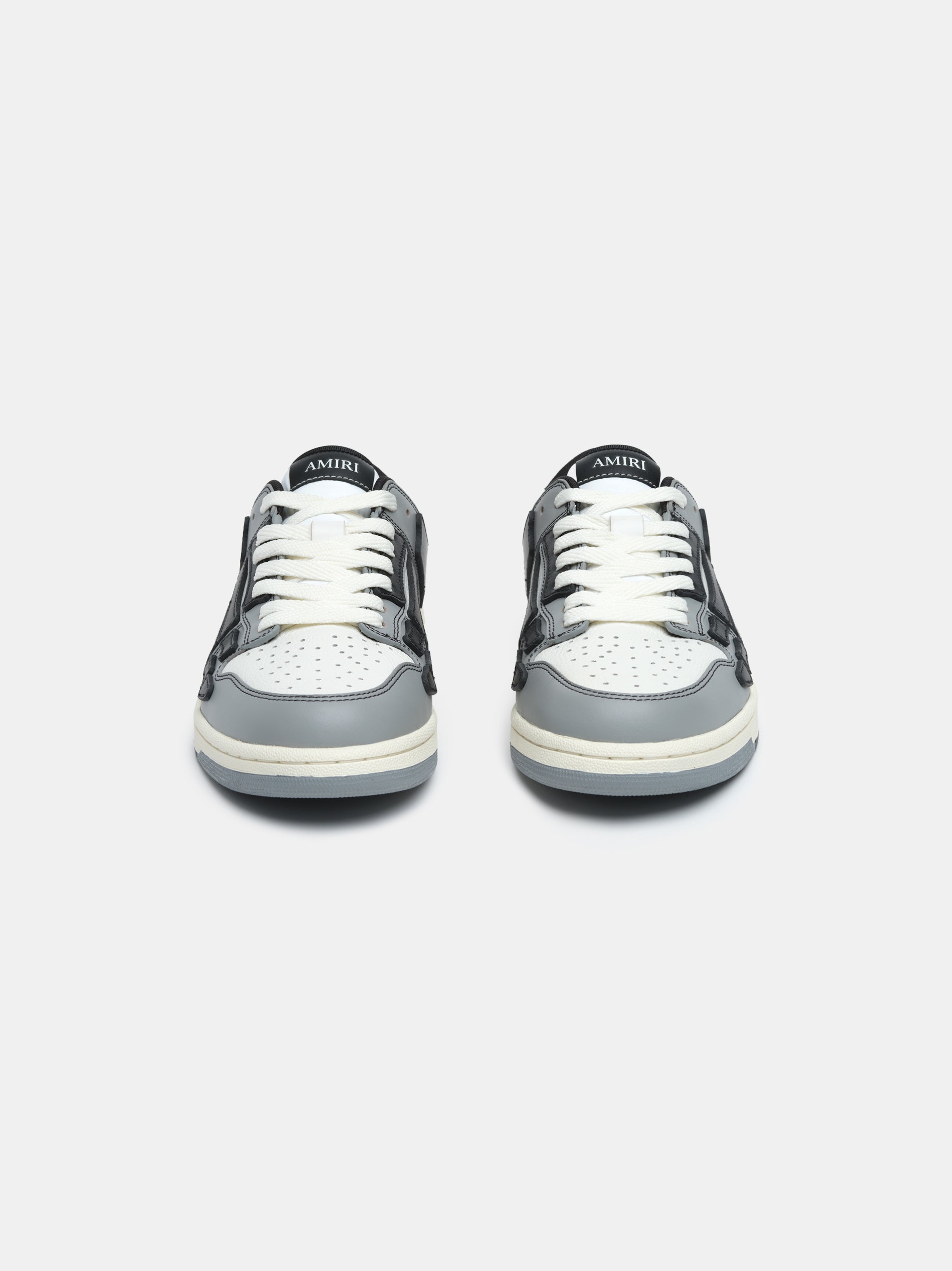 Varsity Skel-Top Low - Black | Amiri Value