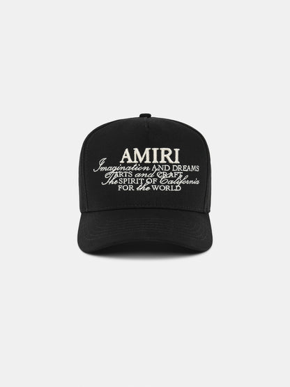 Amiri Spirit Hat - Black | Amiri Affordable