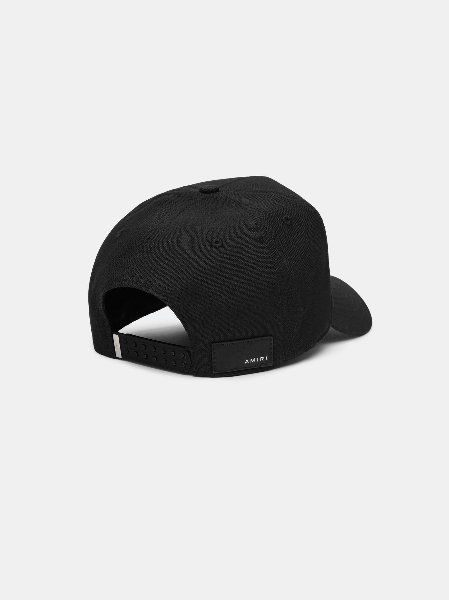 Staggered Amiri Canvas Hat - Black | Amiri Special Offer