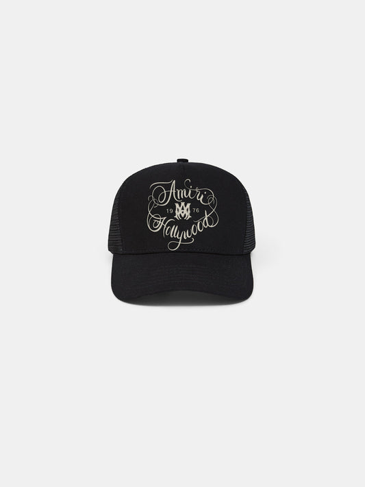 Amiri Hollywood Script Hat - Black | Amiri Featured