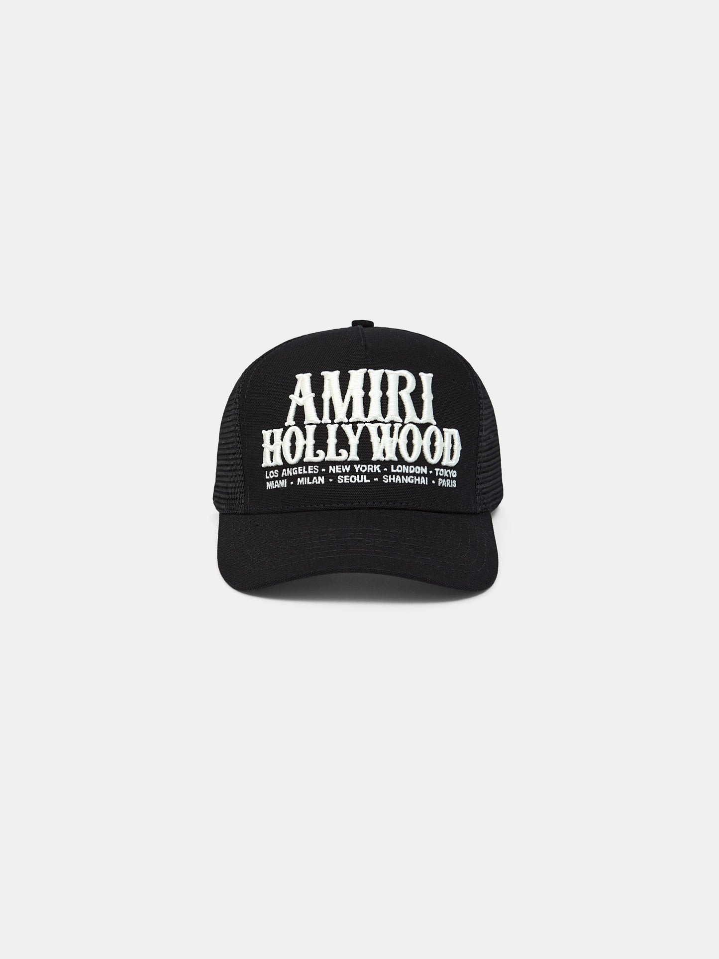 Amiri Hollywood Trucker Hat - Black | Amiri Popular Choice