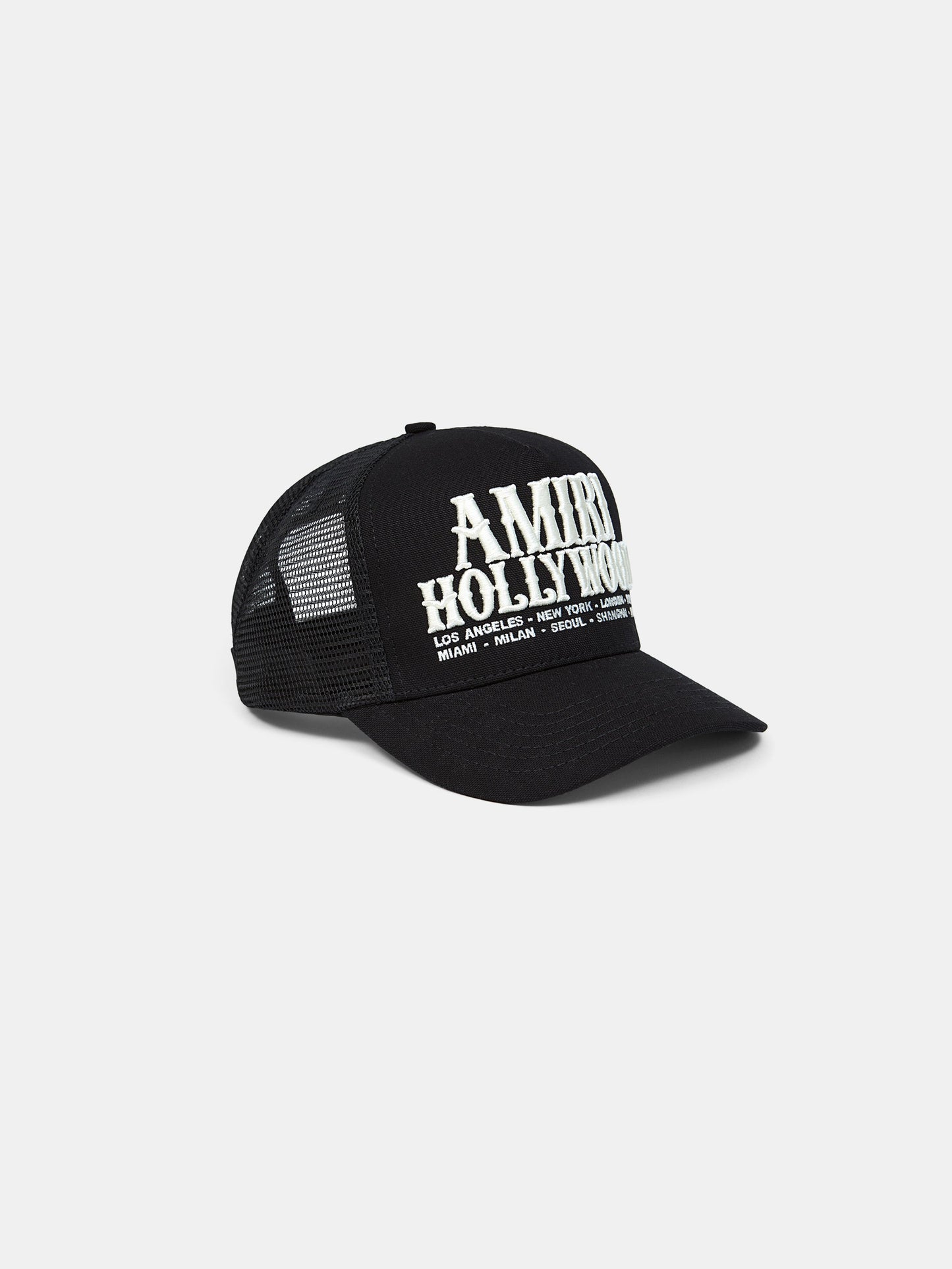 Amiri Hollywood Trucker Hat - Black | Amiri Popular Choice