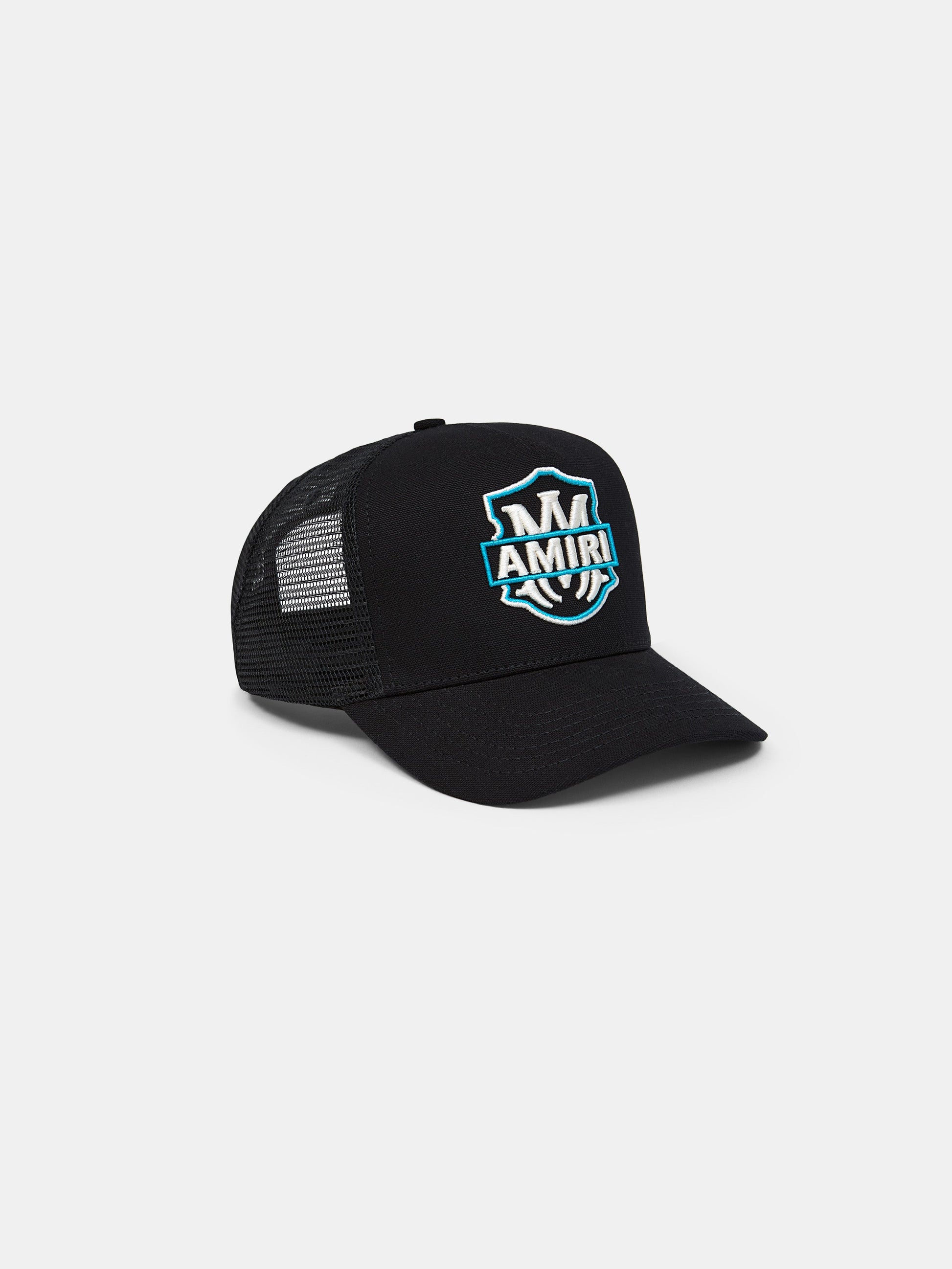 Ma Emblem Trucker Hat - Black | Amiri Best Seller