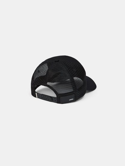 3 Star Metallic Trucker Hat - Black/Silver | Amiri Value