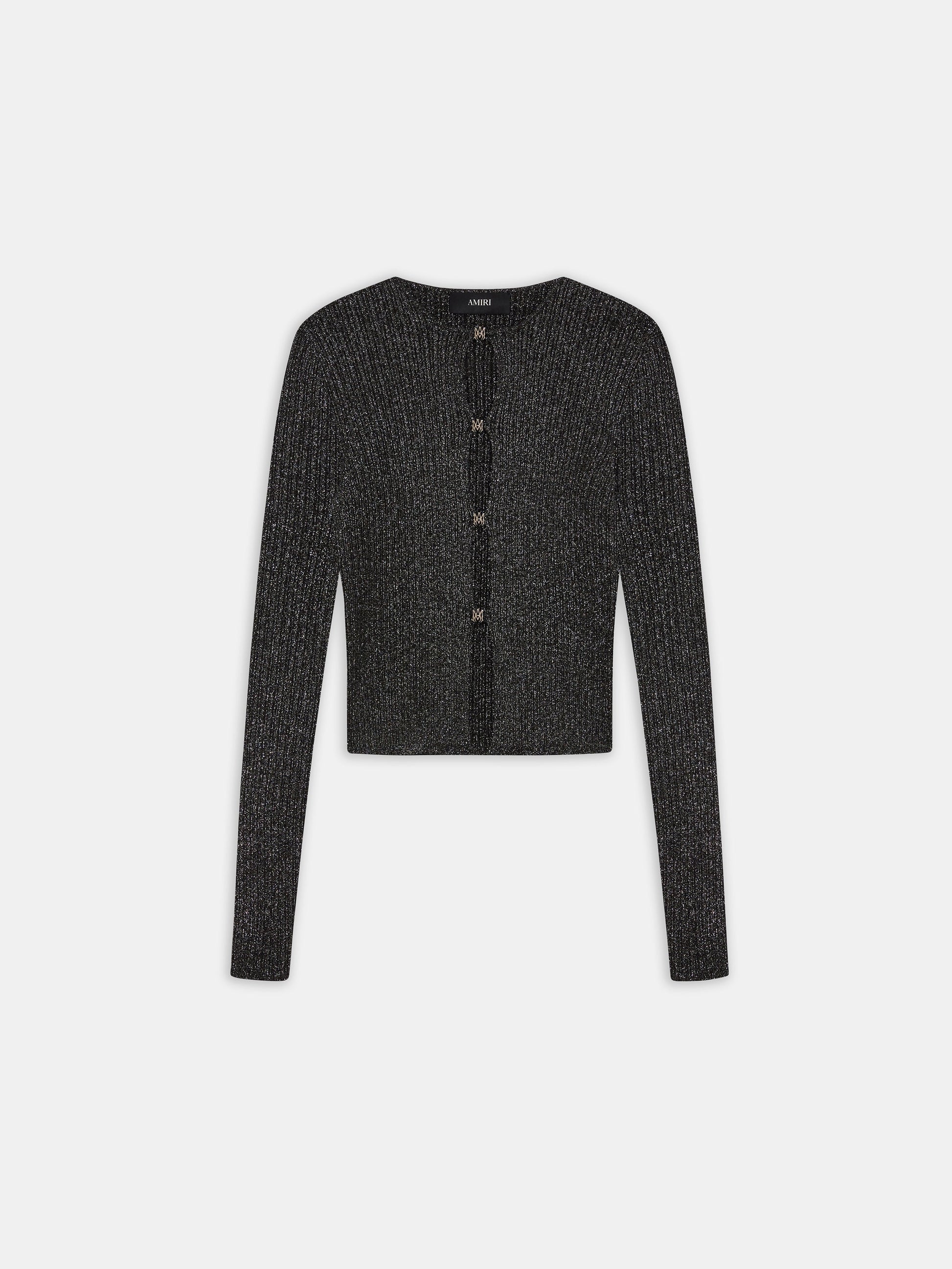 Ma Hardware Cardigan - Black | Amiri Popular Choice