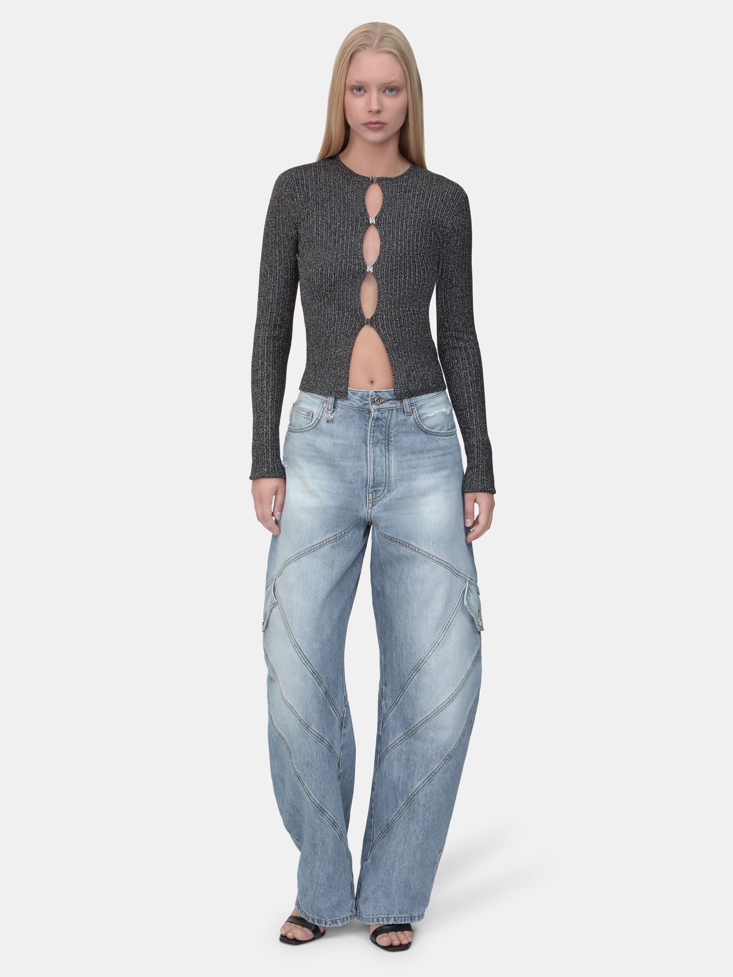 Ma Hardware Cardigan - Black | Amiri Popular Choice