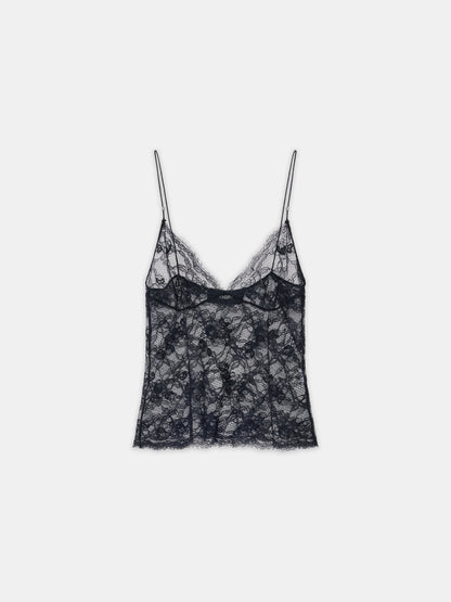 Lace Cami Top - Black | Amiri Sale