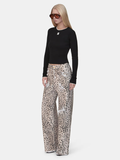 Deer Carpenter Jean - Dark Brown | Amiri Online