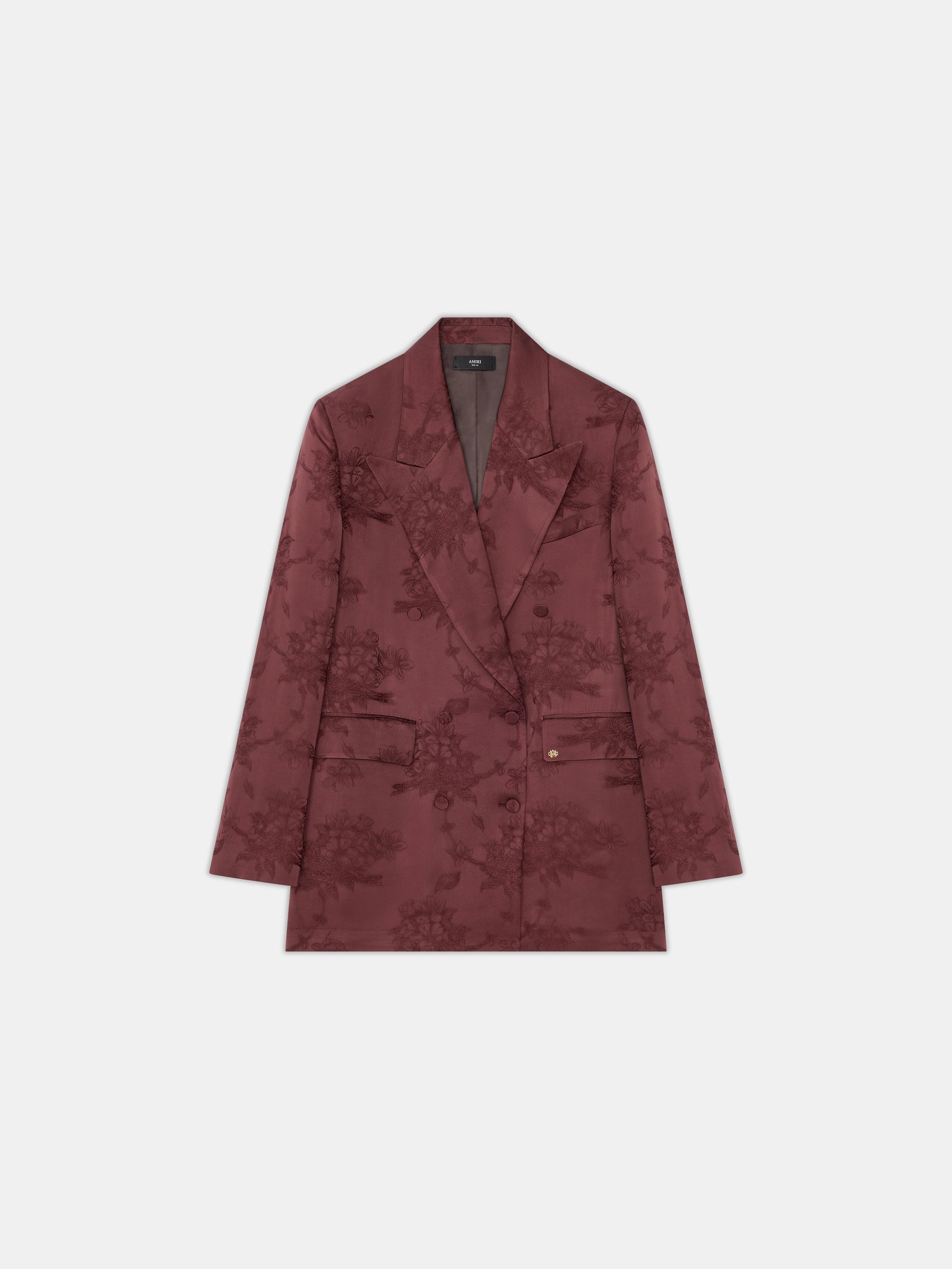 Floral Double-Breasted Blazer - Tobacco | Amiri Budget Friendly