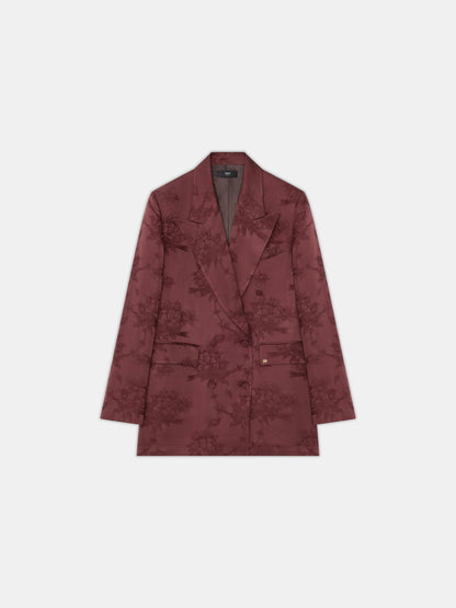 Floral Double-Breasted Blazer - Tobacco | Amiri Budget Friendly