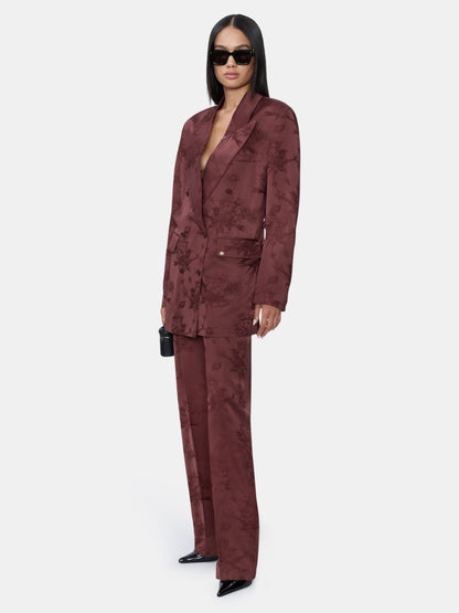 Floral Double-Breasted Blazer - Tobacco | Amiri Budget Friendly