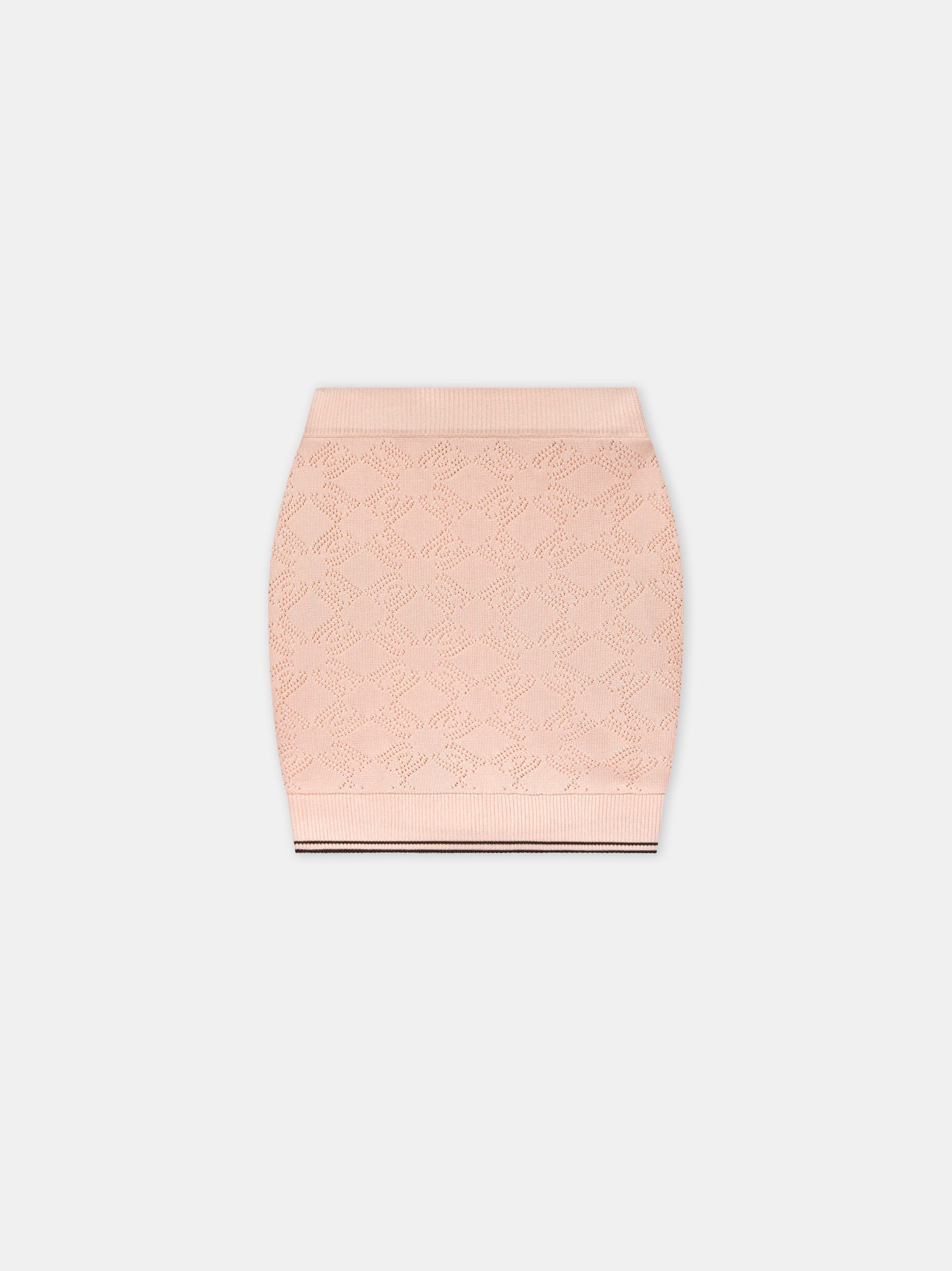 Ma Quad Mini Skirt - Blush | Amiri Affordable
