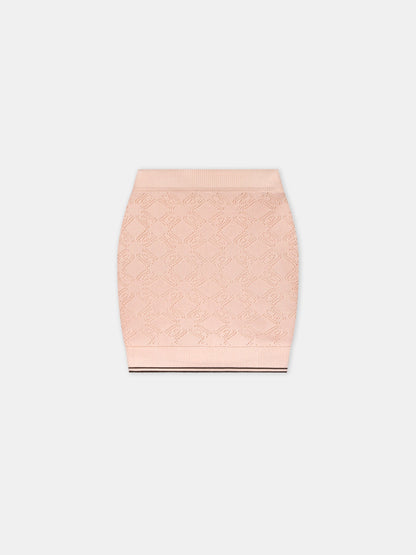 Ma Quad Mini Skirt - Blush | Amiri Affordable