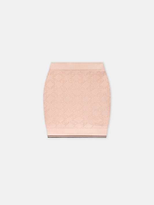 Ma Quad Mini Skirt - Blush | Amiri Affordable