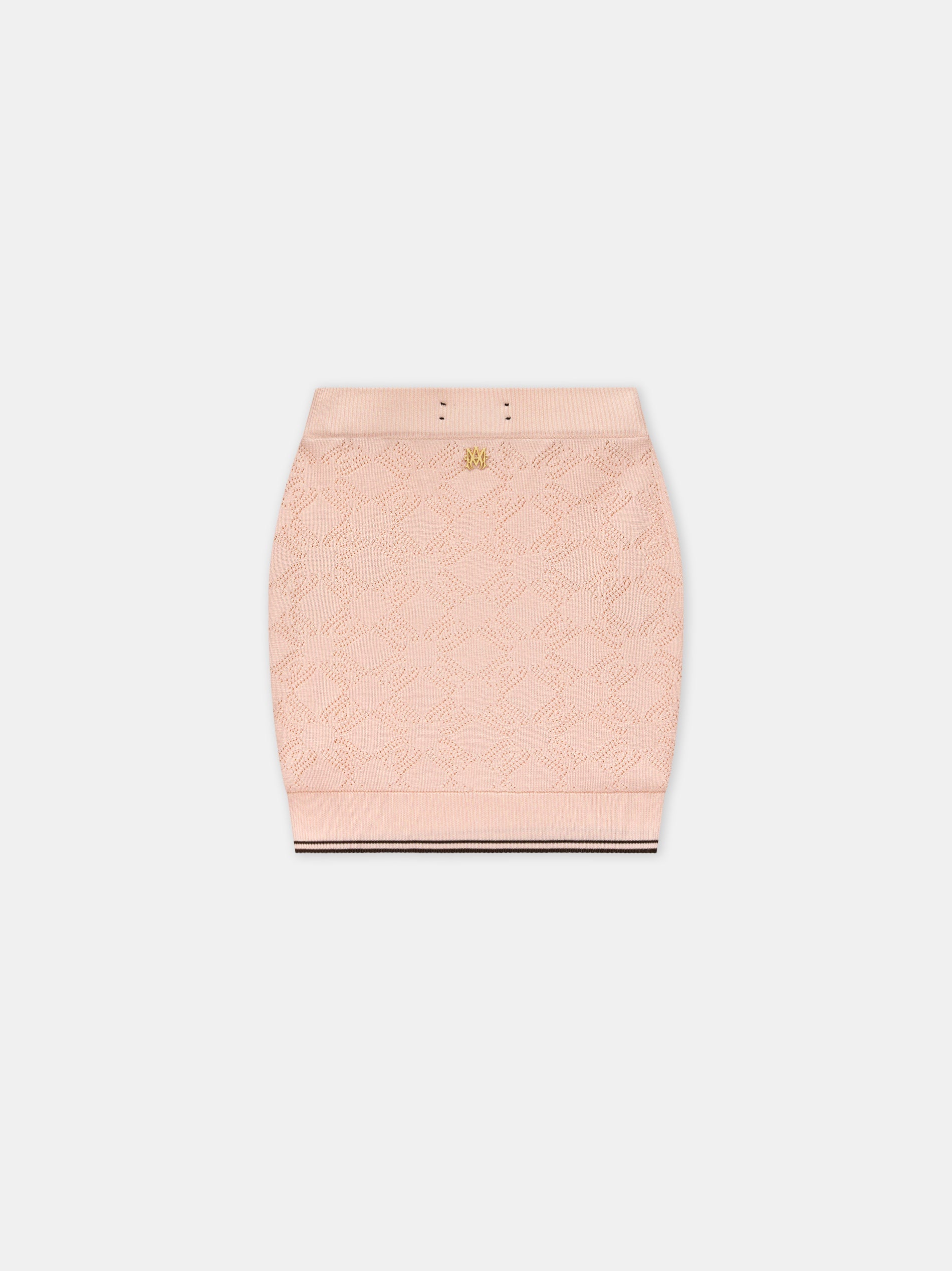 Ma Quad Mini Skirt - Blush | Amiri Affordable