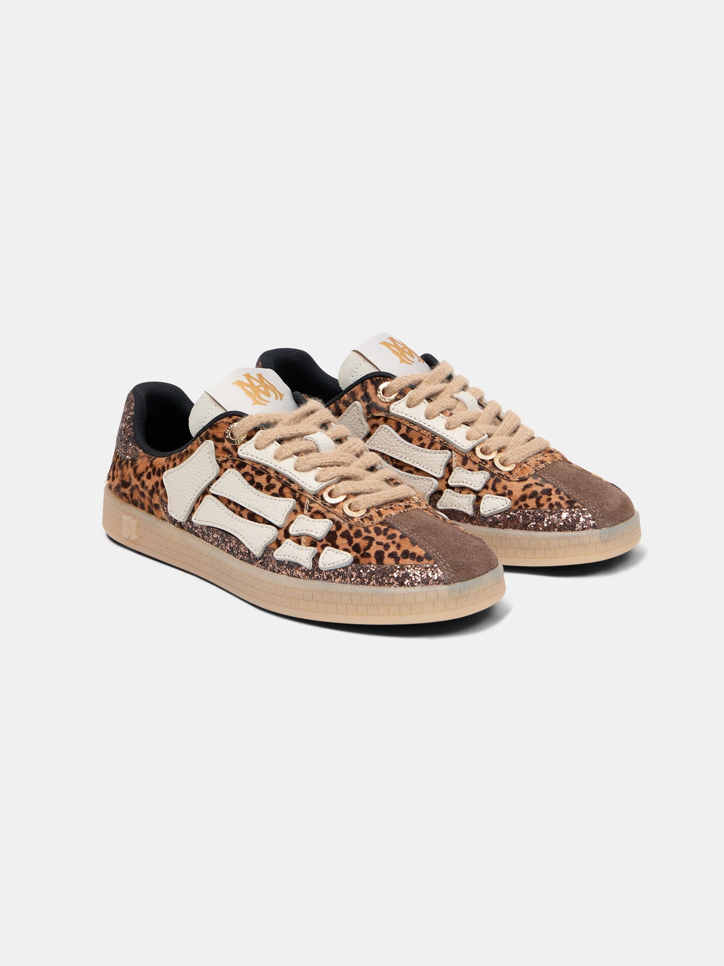 Leopard Pacific Bones - Brown | Amiri Great Deal