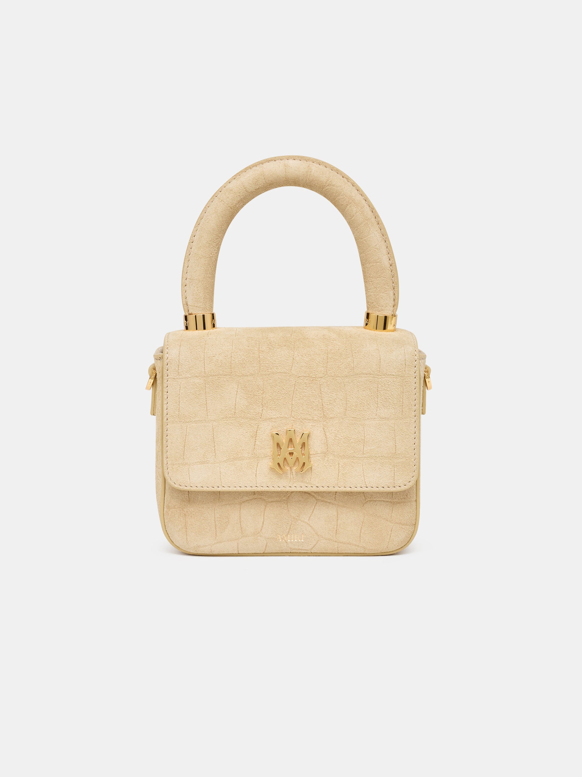 Croc Suede Micro Ma Bag - Taupe | Amiri Sale