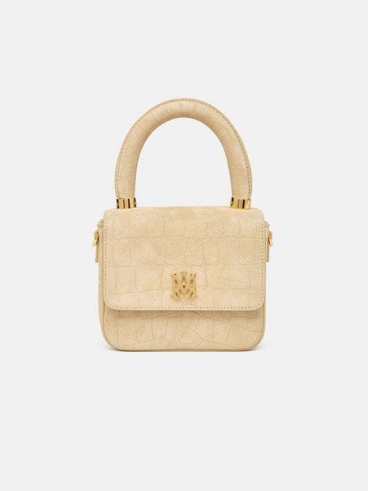 Croc Suede Micro Ma Bag - Taupe | Amiri Sale