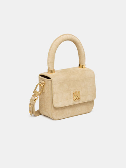 Croc Suede Micro Ma Bag - Taupe | Amiri Sale