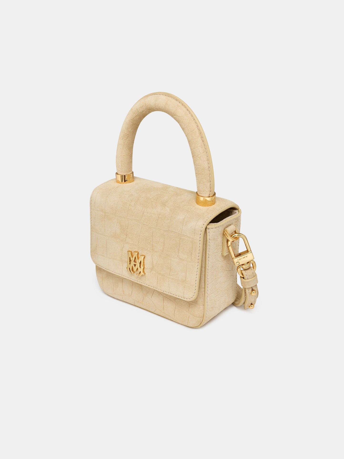 Croc Suede Micro Ma Bag - Taupe | Amiri Sale