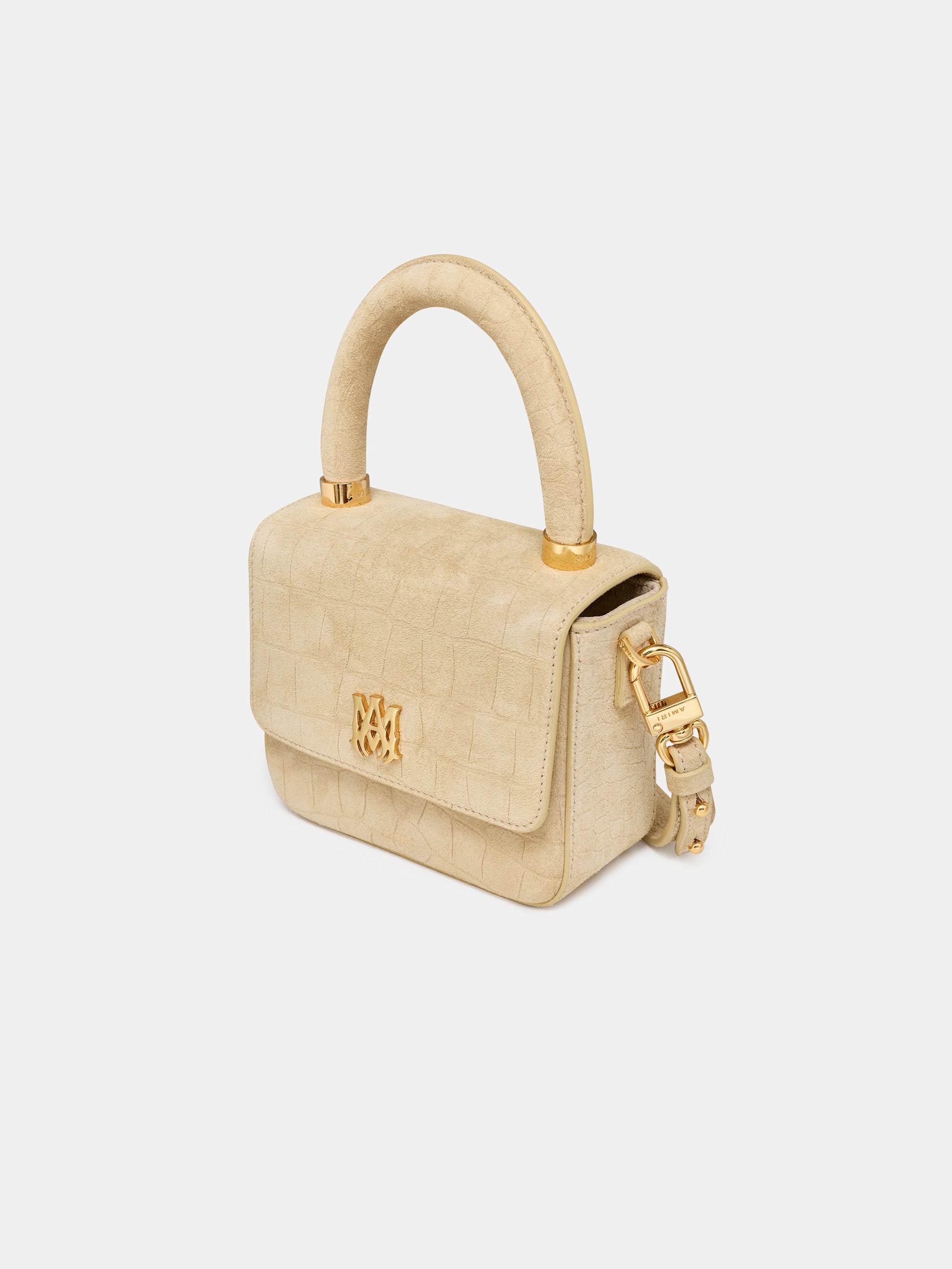 Croc Suede Micro Ma Bag - Taupe | Amiri Sale