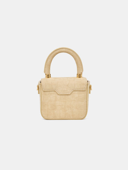 Croc Suede Nano Ma Bag - Taupe | Amiri Great Deal
