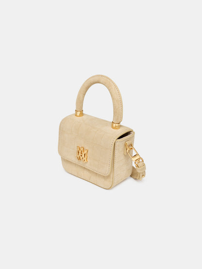 Croc Suede Nano Ma Bag - Taupe | Amiri Great Deal