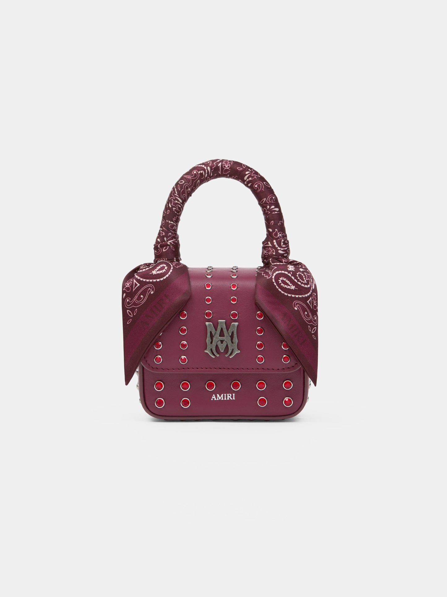 Nano Ma Stud Bag - Aged Port | Amiri Affordable
