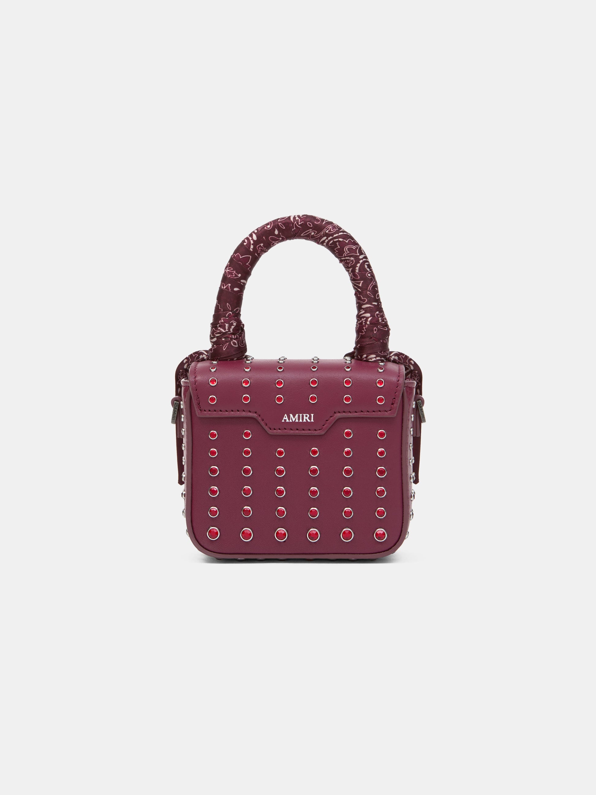 Nano Ma Stud Bag - Aged Port | Amiri Affordable