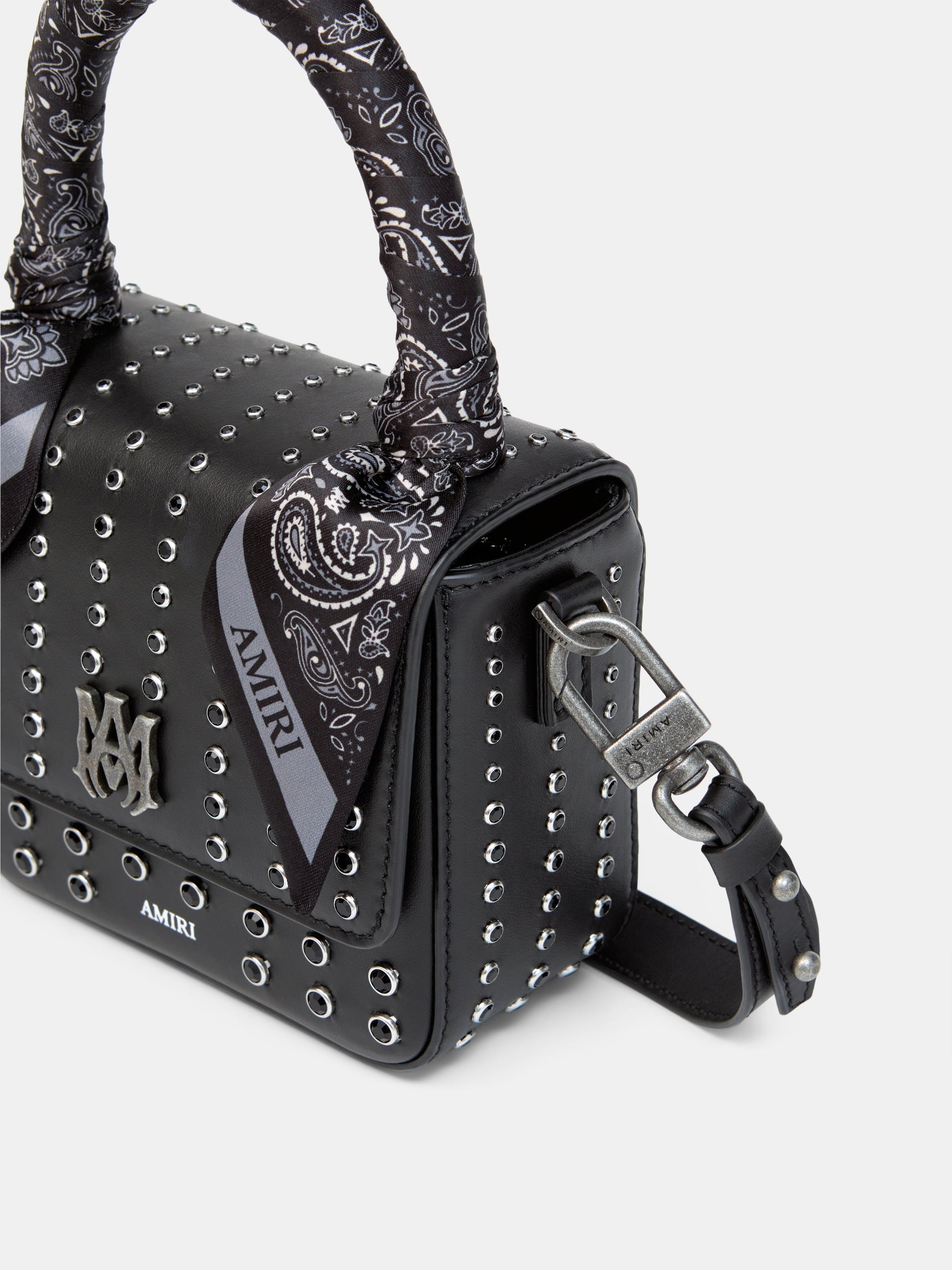 Micro Ma Stud Bag - Black | Amiri Budget Friendly