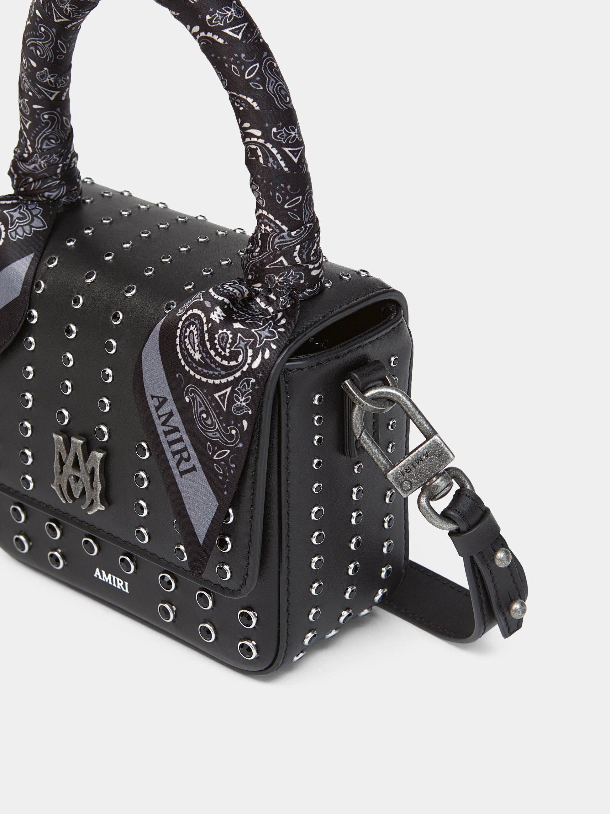 Nano Ma Stud Bag - Black | Amiri Great Deal