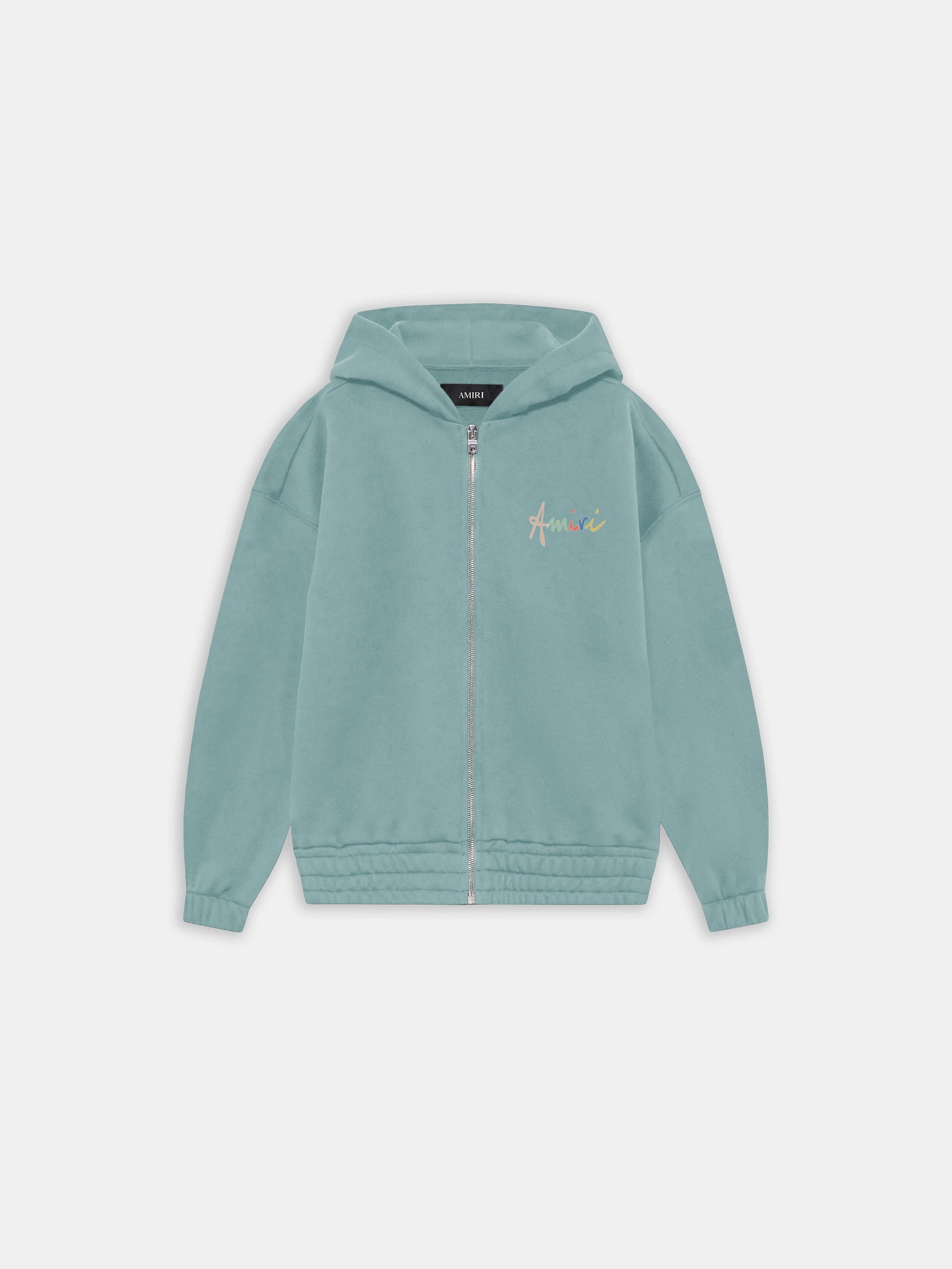 Ma Birds Zip Up Hoodie - Ceramic Teal | Amiri Featured