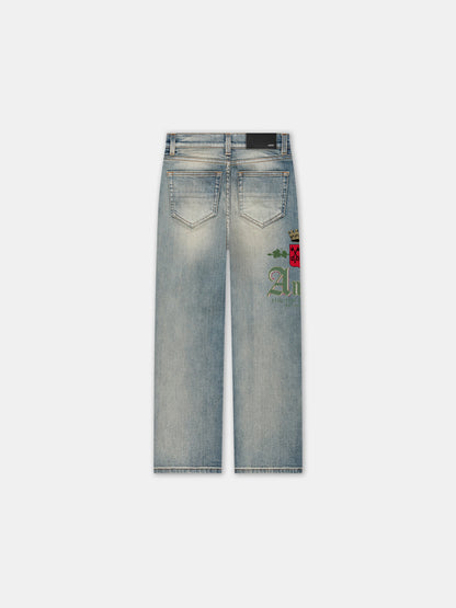 Chateau Crown Jean - Antique Indigo | Amiri Popular Choice