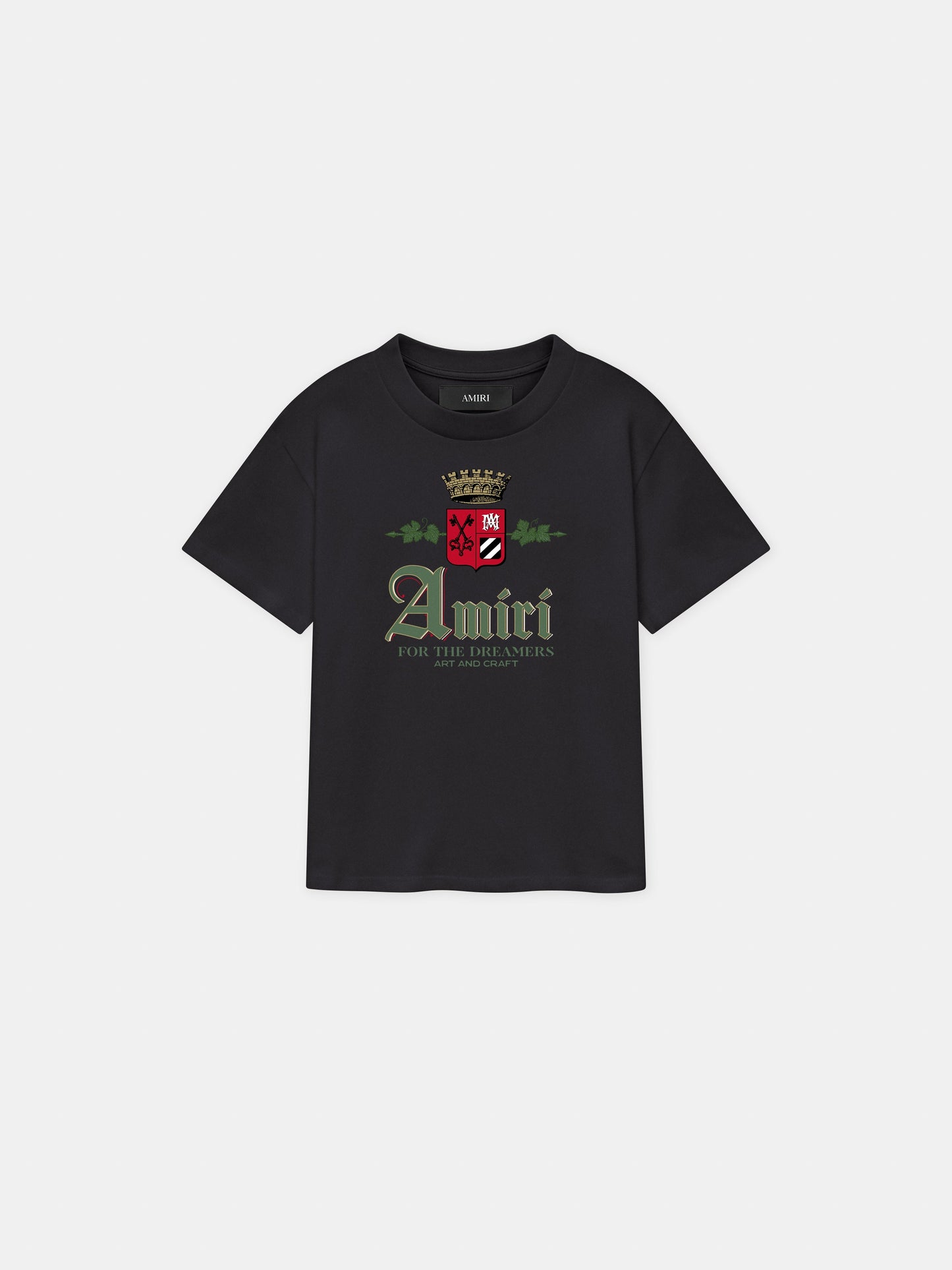 Chateau Crown Tee - Black | Amiri Best Seller