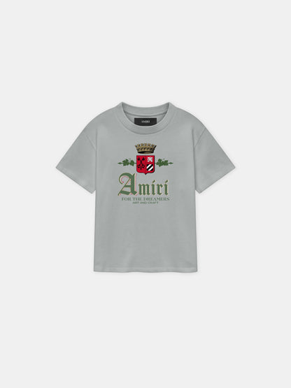 Chateau Crown Tee - Grey | Amiri Sale