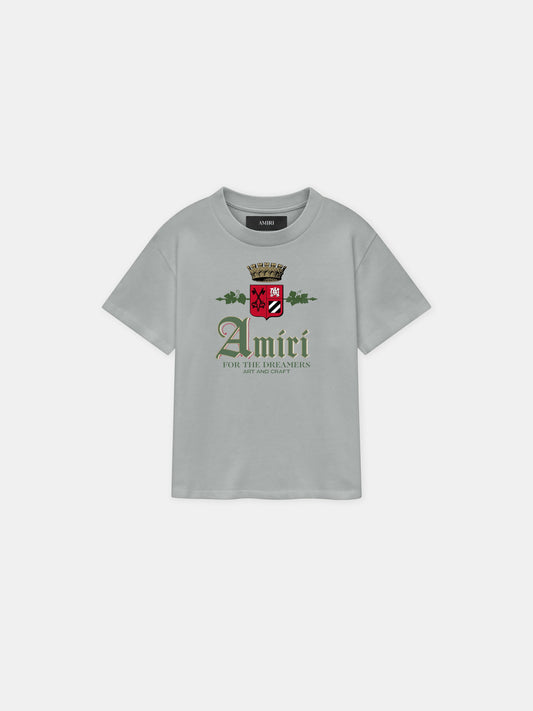 Chateau Crown Tee - Grey | Amiri Sale